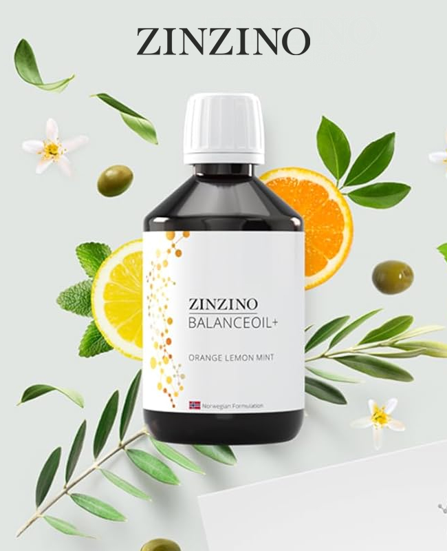 Frasco de producto zinzino